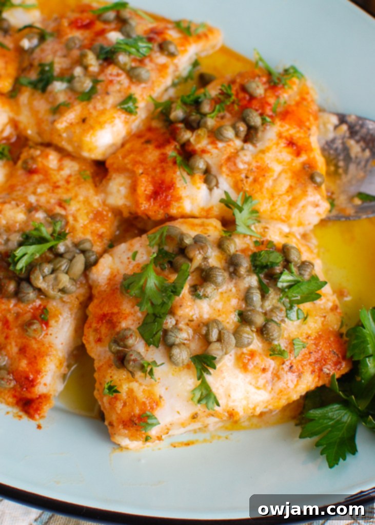 Baked Cod with Lemon