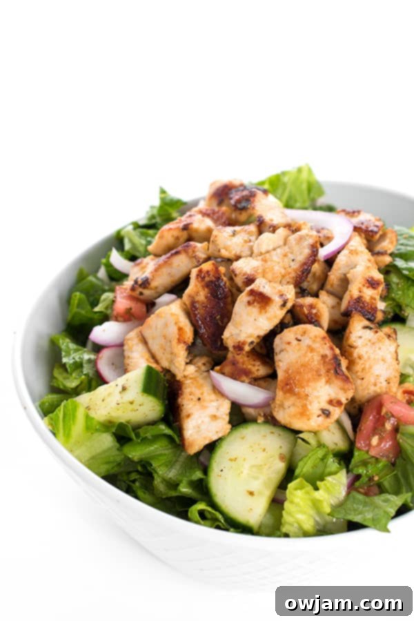 Chicken Tawook Salad