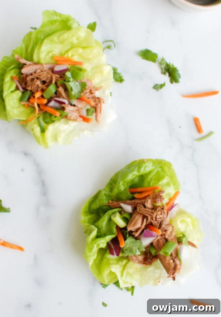 Slow Cooker Beef Brisket with carrots, ready to be served