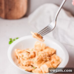 Velvet Pumpkin Ravioli 10 Pumpkin Ravioli in white bowl