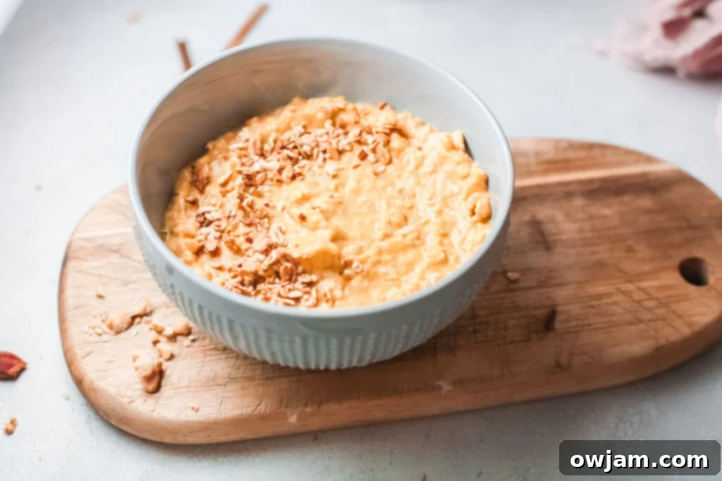 Easy Pumpkin Oatmeal on board