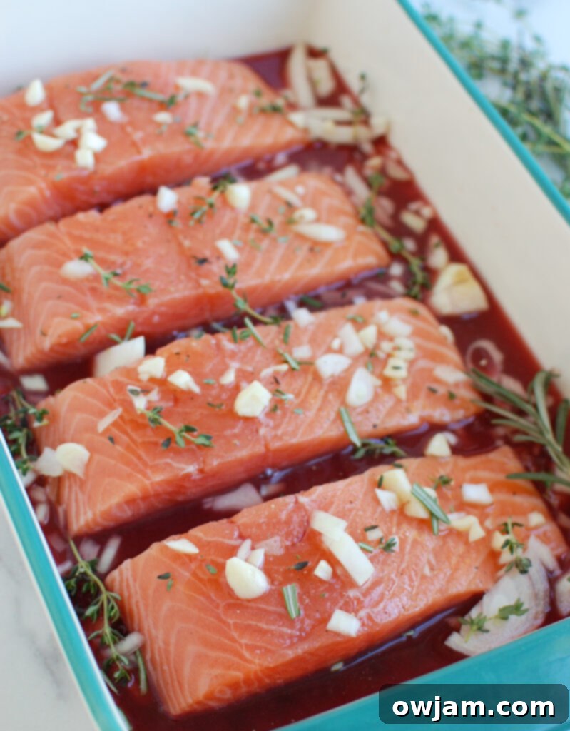 Crimson Glazed Salmon 6 Honey Glazed Pomegranate Salmon with orange slice