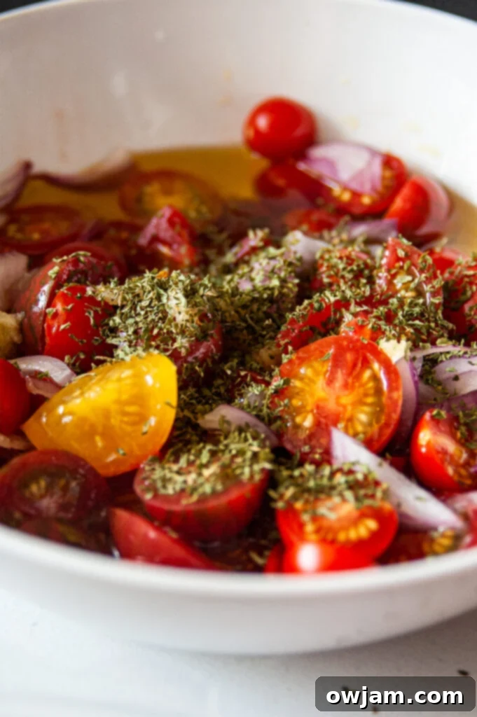 No-Fuss Marinated Tomatoes 7 Simple Marinated Tomatoes with herbs