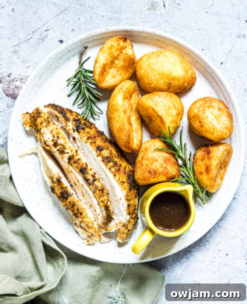 Instant Pot Rotisserie Chicken with potatoes 
