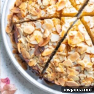 Irresistible Almond Cake 11 Honey Almond Cake Recipe - full cake