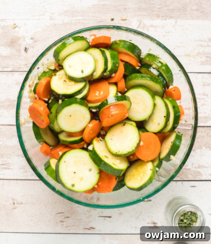 Easy Blackened Fish vegetables in bowl