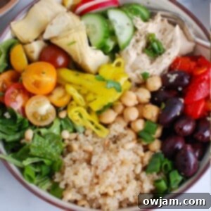 Vibrant Mediterranean Quinoa Bowl 8 Greek Quinoa Bowls Recipe 1200 x 1200