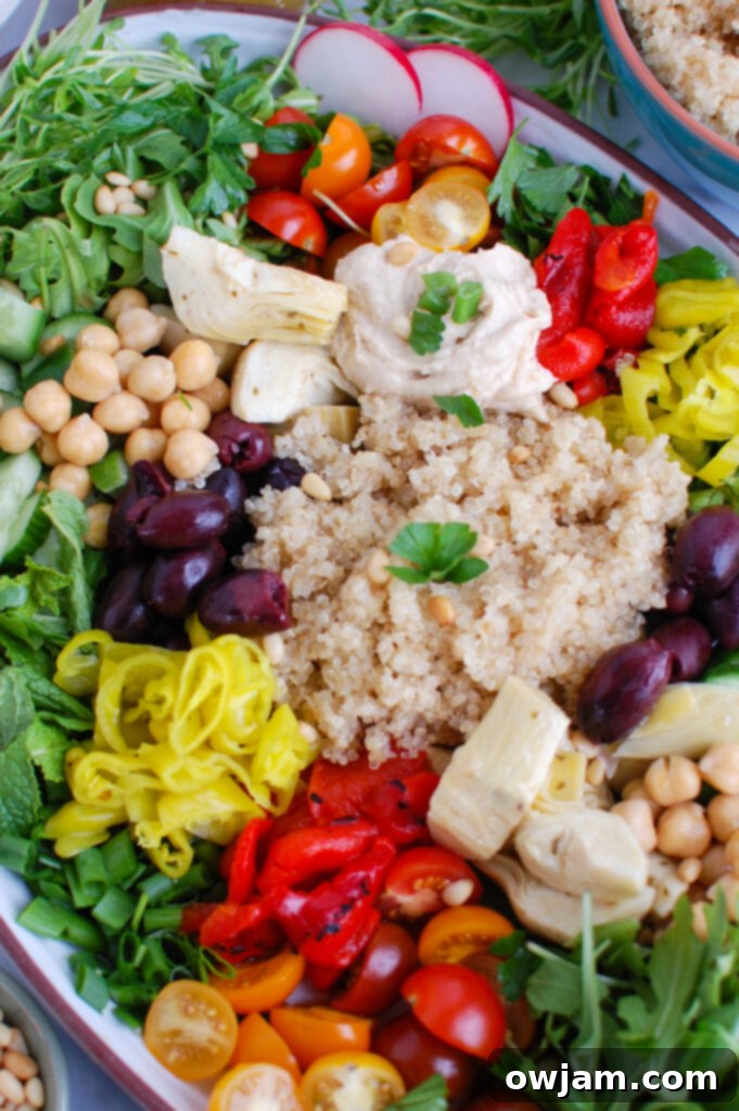 Vibrant Mediterranean Quinoa Bowl 4 Greek Quinoa Bowl Recipe with greens