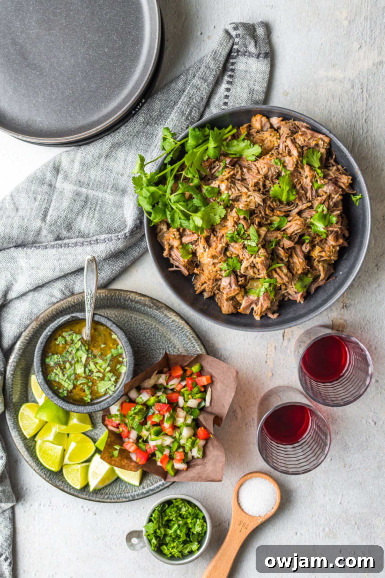 Instant Pot Pork Roast with salsa