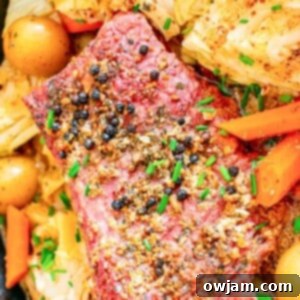 Tender Instant Pot Corned Beef and Cabbage 14 Baked Corned Beef and Cabbage 1200 x 1200