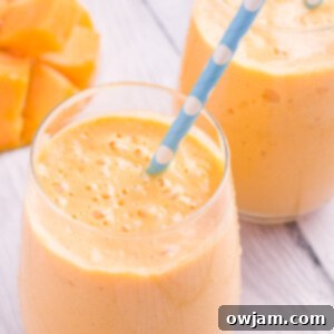 Mango Lassi Recipe in cup.