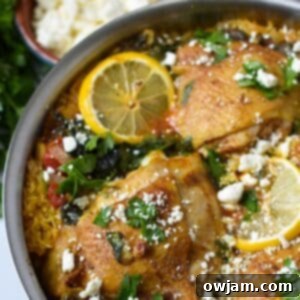 One Pot Mediterranean Chicken and Rice image 1200