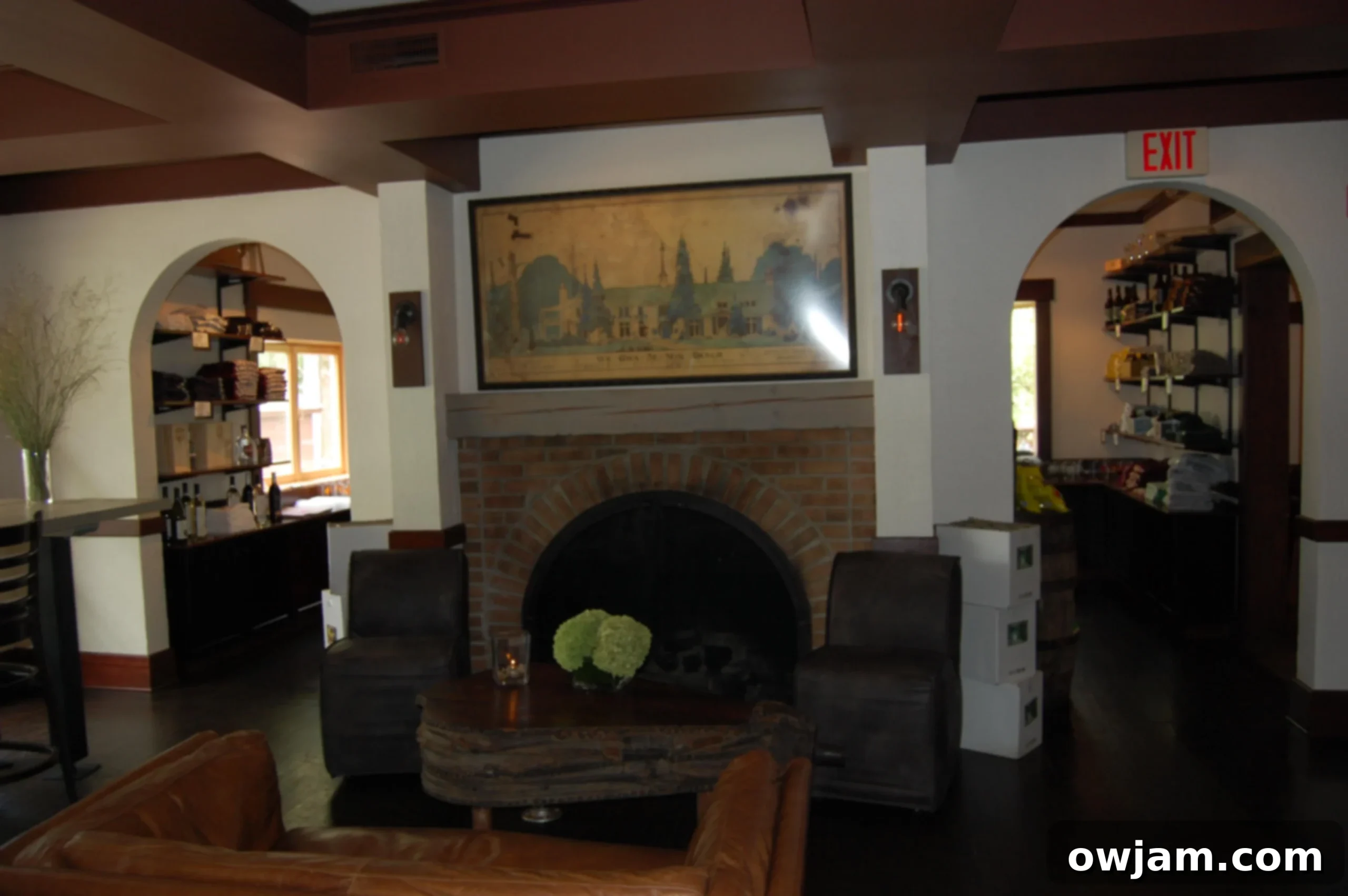 Charming outdoor patio of Mission Table with scenic views