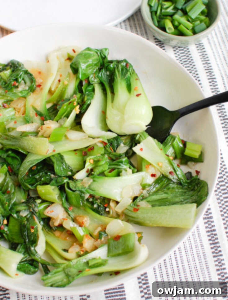Easy Bok Choy Recipe