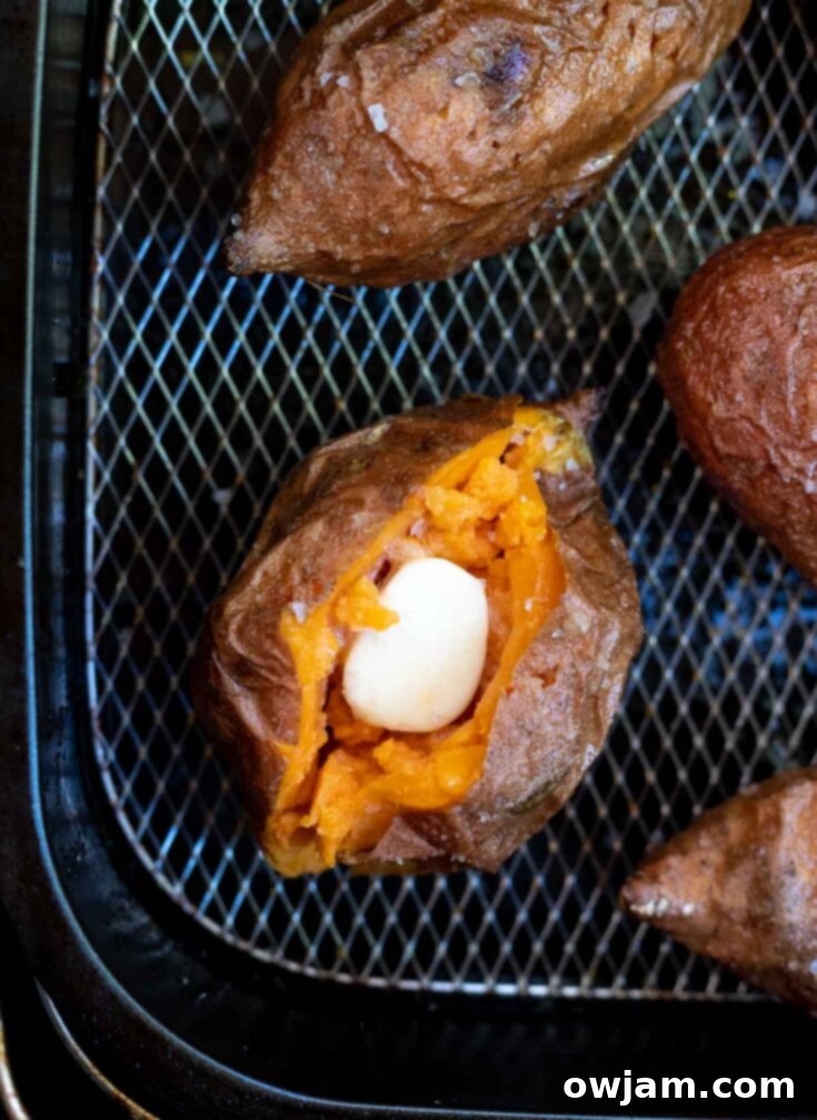 AIR FRYER SWEET POTATO RECIPE!!!
