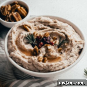 Festive Cranberry White Bean Hummus 12 White Bean Hummus with Cranberry