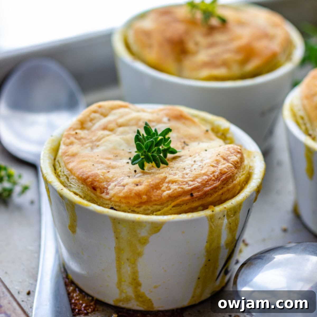Individual Turkey Pot Pies