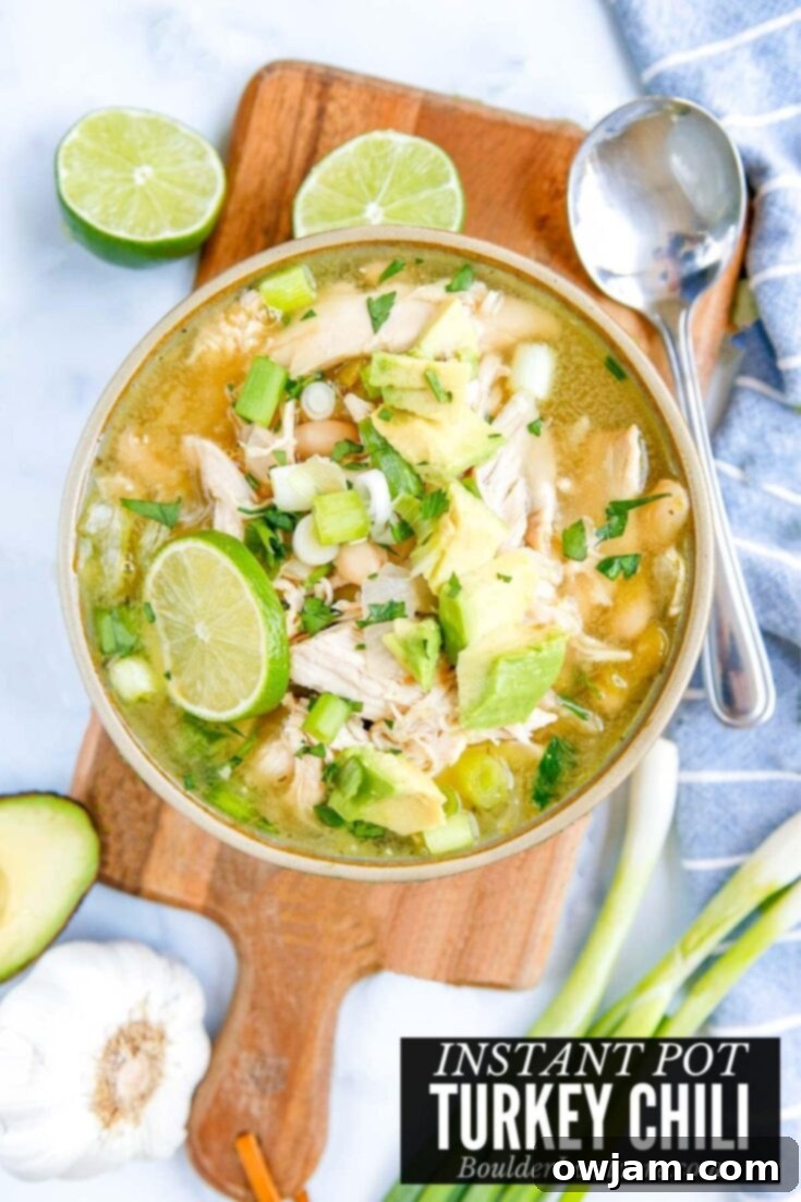 Instant Pot Turkey Chili