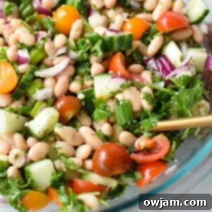 Sun Drenched White Bean Medley 8 Mediterranean White Bean Salad 1200 x 1200