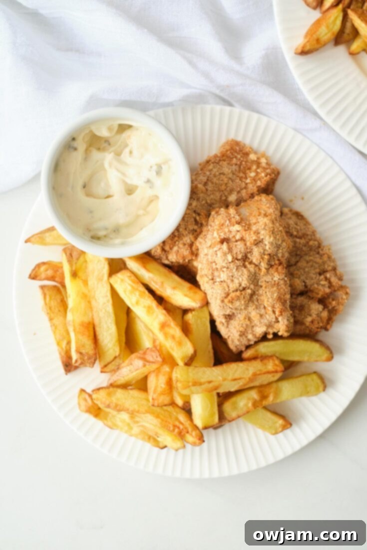 Air Fryer Fish And Chips