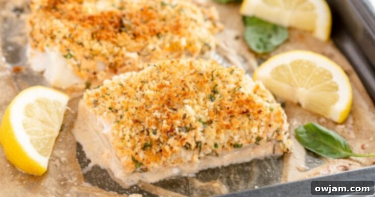 Lemon Basil Baked Cod (Quick and Easy!)
