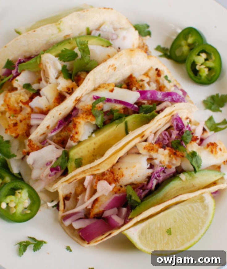 Easy Cod Fish Tacos