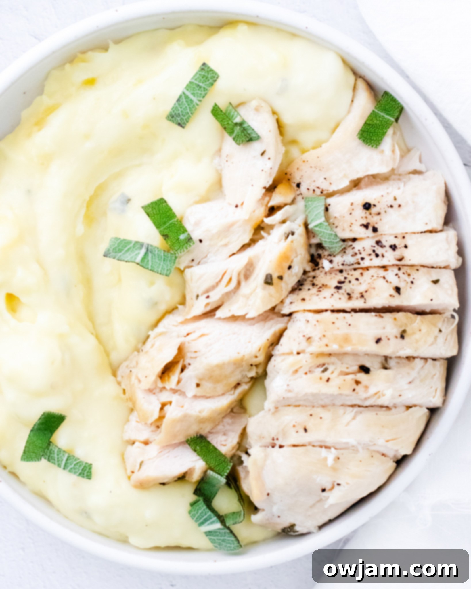Perfect Instant Pot Chicken Breasts 4 Instant Pot Chicken Breast Recipe with sage.