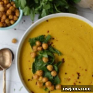 Velvety Roasted Cauliflower Soup 9 Creamy Cauliflower Soup image 1200 x 1200