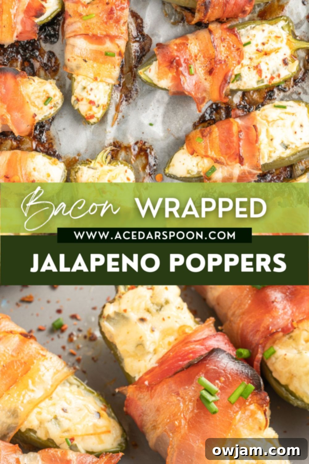 Jalapeño Poppers with Bacon with logo.