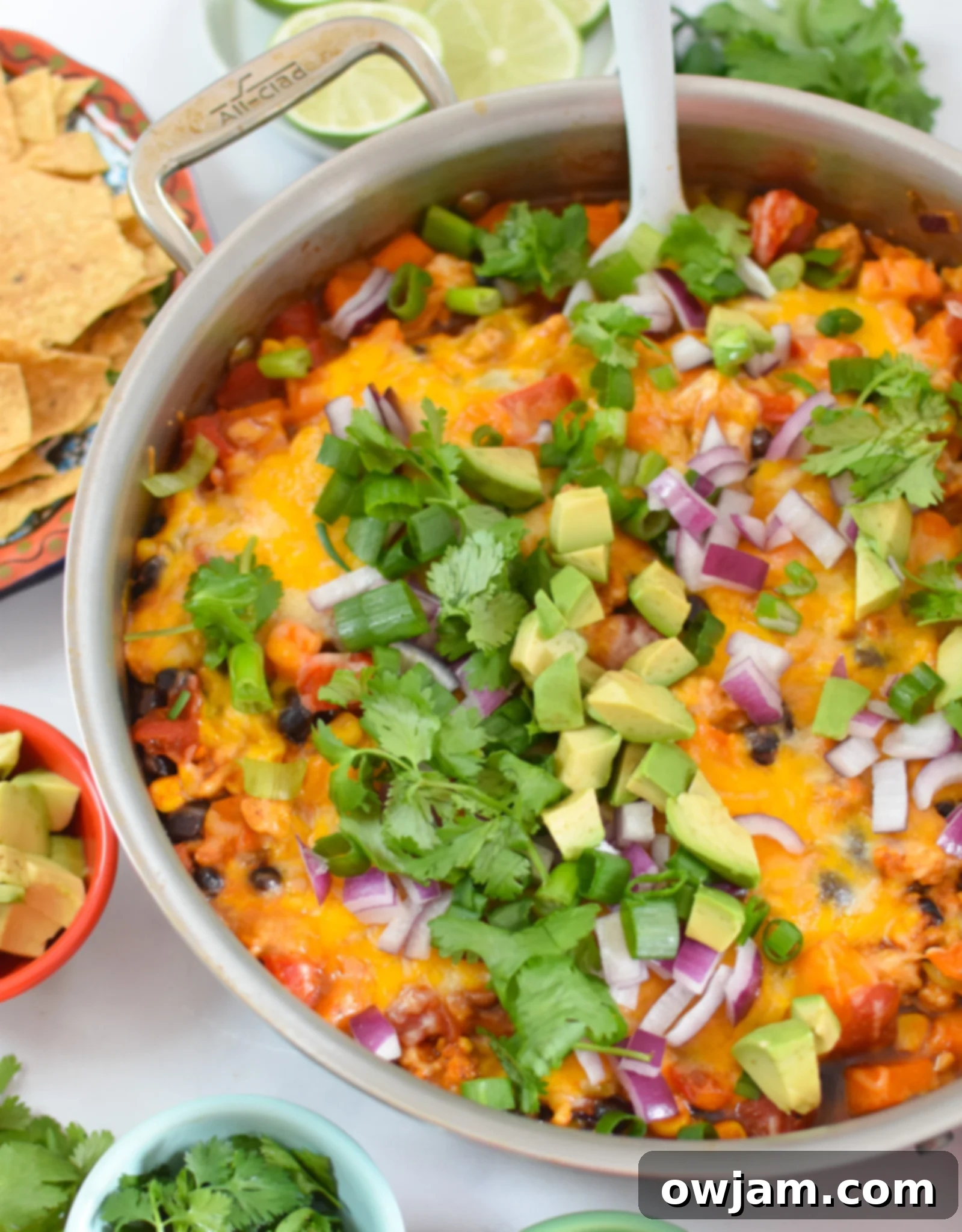 Cheesy Sweet Potato and Turkey Skillet Blend 2 Cheesy Ground Turkey Sweet Potato Skillet