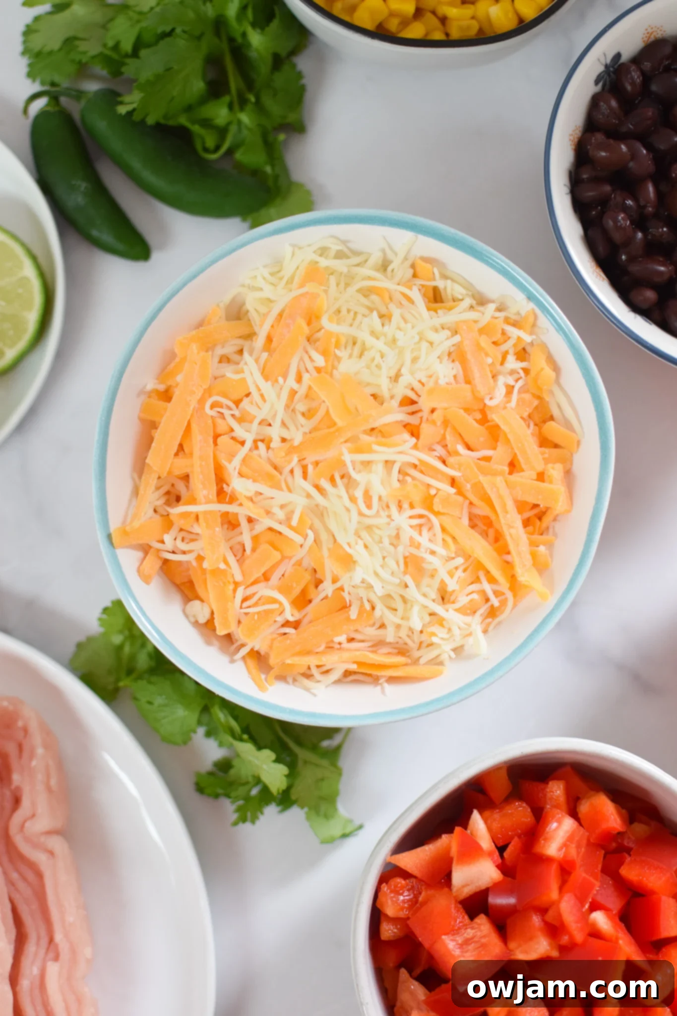 Cheesy Sweet Potato and Turkey Skillet Blend 6 Cheesy Ground Turkey Sweet Potato Skillet