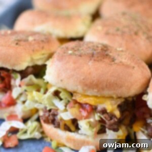 Taco Beef Sliders 1200 x 1200