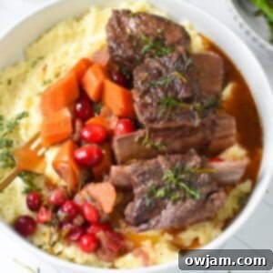 Festive Cranberry Braised Short Ribs 11 Cranberry Braised Short Ribs Recipe 1200 x 1200