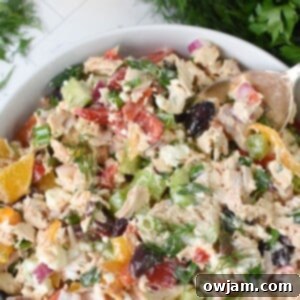Healthy Mediterranean Chicken Salad 1200 x 1200
