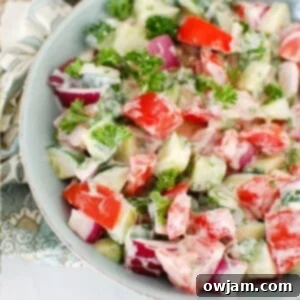 Cooling Cucumber Tomato Yogurt Salad 6 Cucumber Tomato Salad with Yogurt Dressing 1200 x 1200