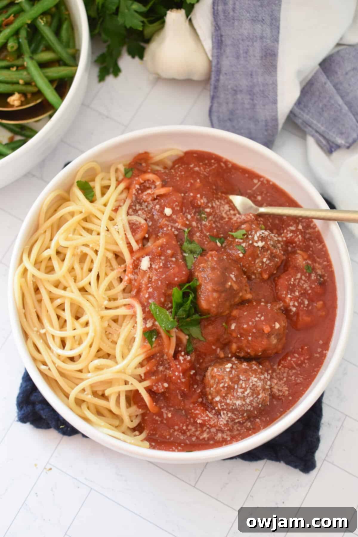Homestyle Spiked Meatballs 11 Porcupine Meatballs with pasta
