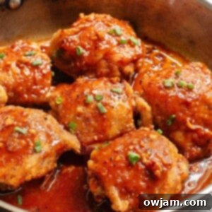 Sticky Honey Ginger Chicken 10 Honey Ginger Chicken in skillet