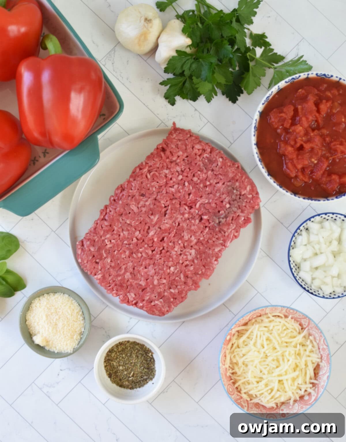 Smoky and Savory Stuffed Peppers 4 Grilled Stuffed Peppers ingredients