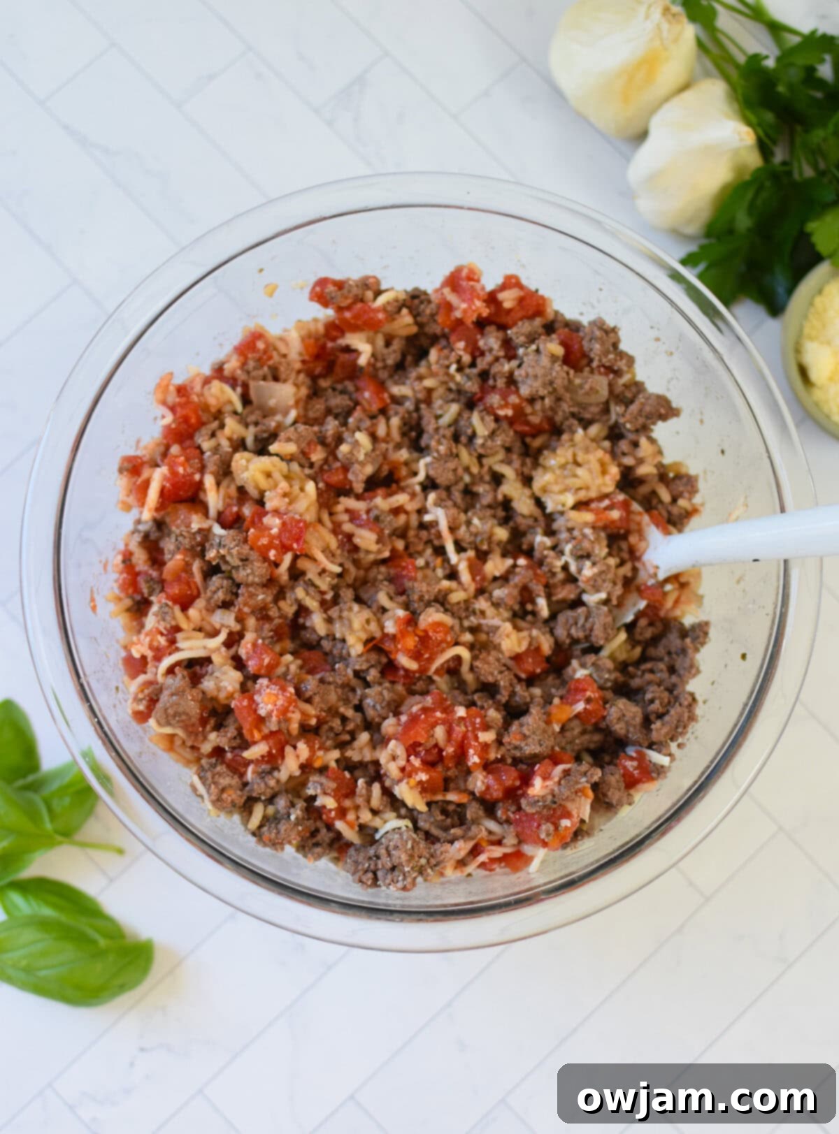 Smoky and Savory Stuffed Peppers 8 Grilled Stuffed Peppers in a bowl