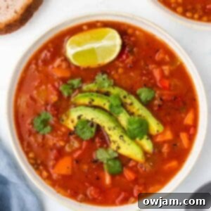 Mexican Lentil Soup 11 Mexican Lentil Soup 1200 x 1200