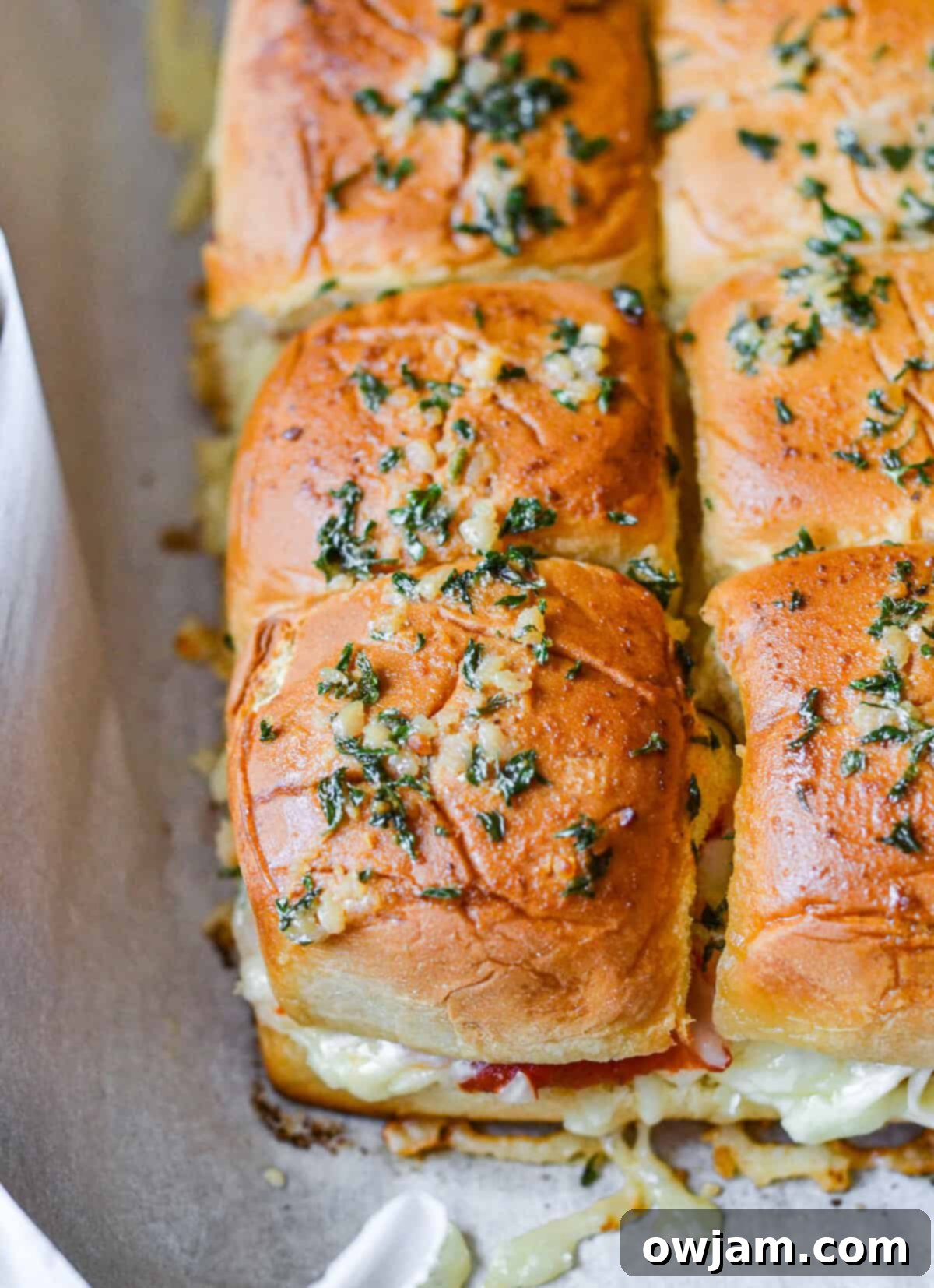 Speedy Chicken Parm Bites 14 Easy Chicken Parmesan Sliders with herbs on the buns