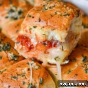 Speedy Chicken Parm Bites 16 Easy Chicken Parmesan Sliders 1200 x 1200