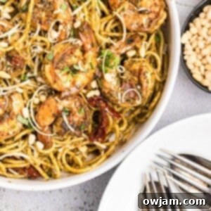 Shrimp Pesto Pasta 1200 x 1200