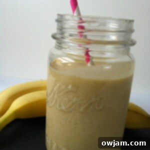Tropical Mango Banana Oat Smoothie 5 Mango Banana Oatmeal Breakfast Smoothie