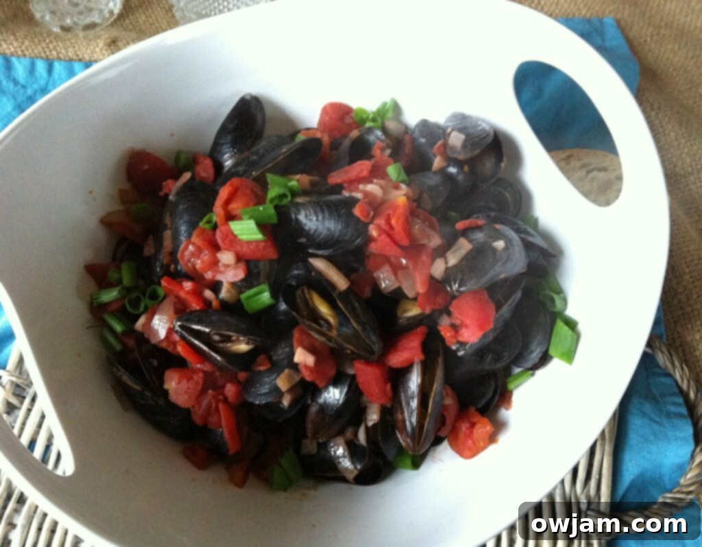 Mussels - Mussels With Smoked Spanish Paprika