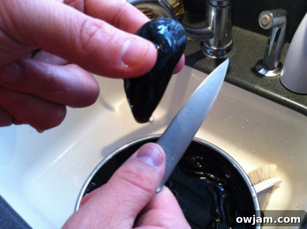 making Mussels With Smoked Spanish Paprika