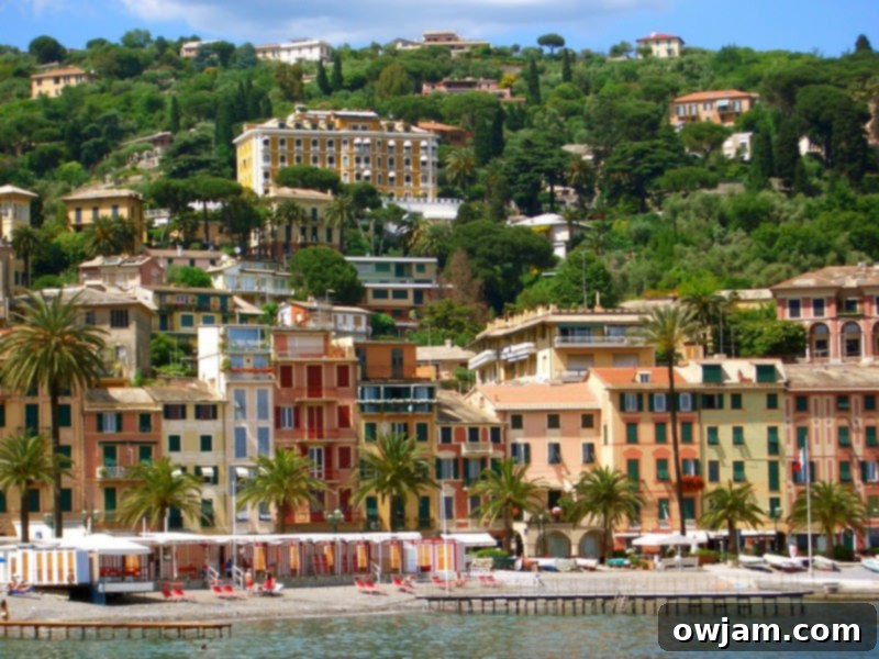 Flaky Baked White Fish Made Simple 3 Scenic view of an Italian coastal town, symbolizing travel and fresh ingredients.