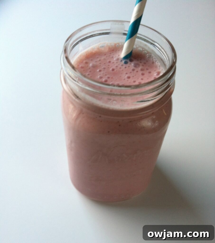 Blood Orange Strawberry Banana Smoothie Recipe