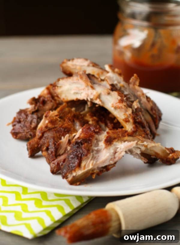 Crock Pot Ribs - 35 Back to School Crockpot Recipes