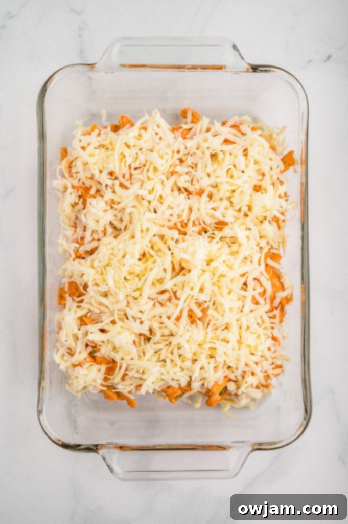 Effortless Buffalo Chicken Sliders 7 Easy Buffalo Chicken Sliders cheese on top of the chicken